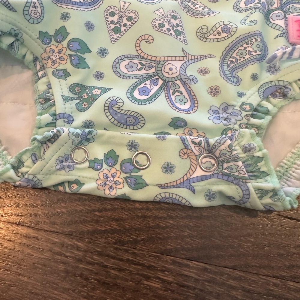 3-6 Month Ruffle Butts Swimsuit - Picture 5 of 8